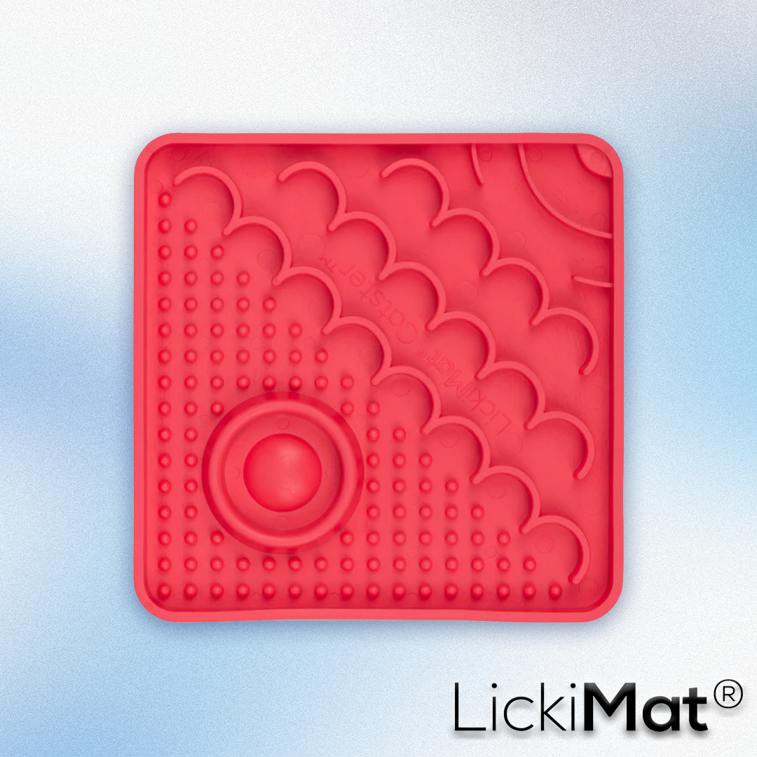 LickiMat - Caster Kitty Lick Mat Pink
