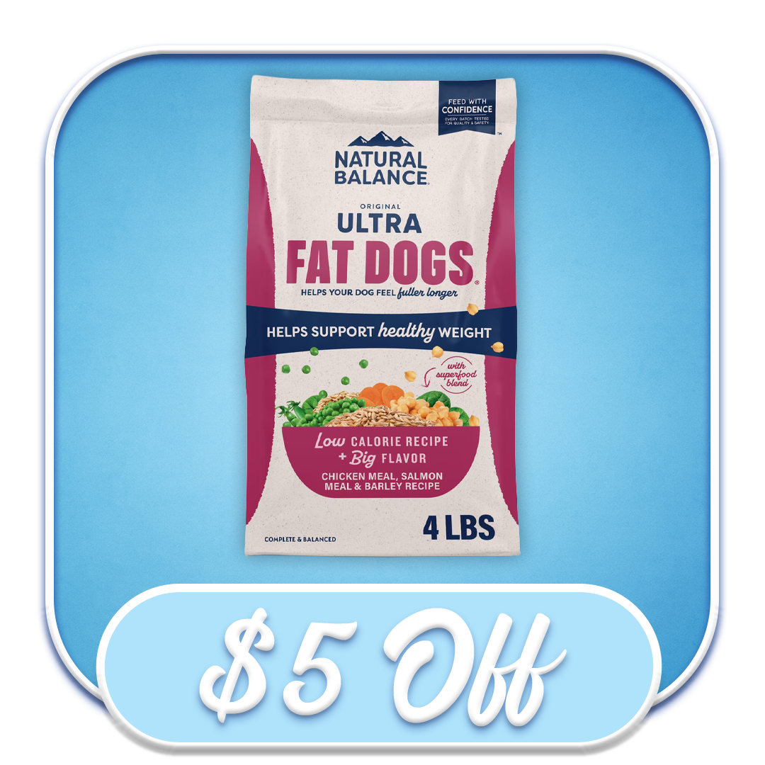 #51164 - Natural Balance Ultra Fat Dogs 4lb Dry Dog Diet