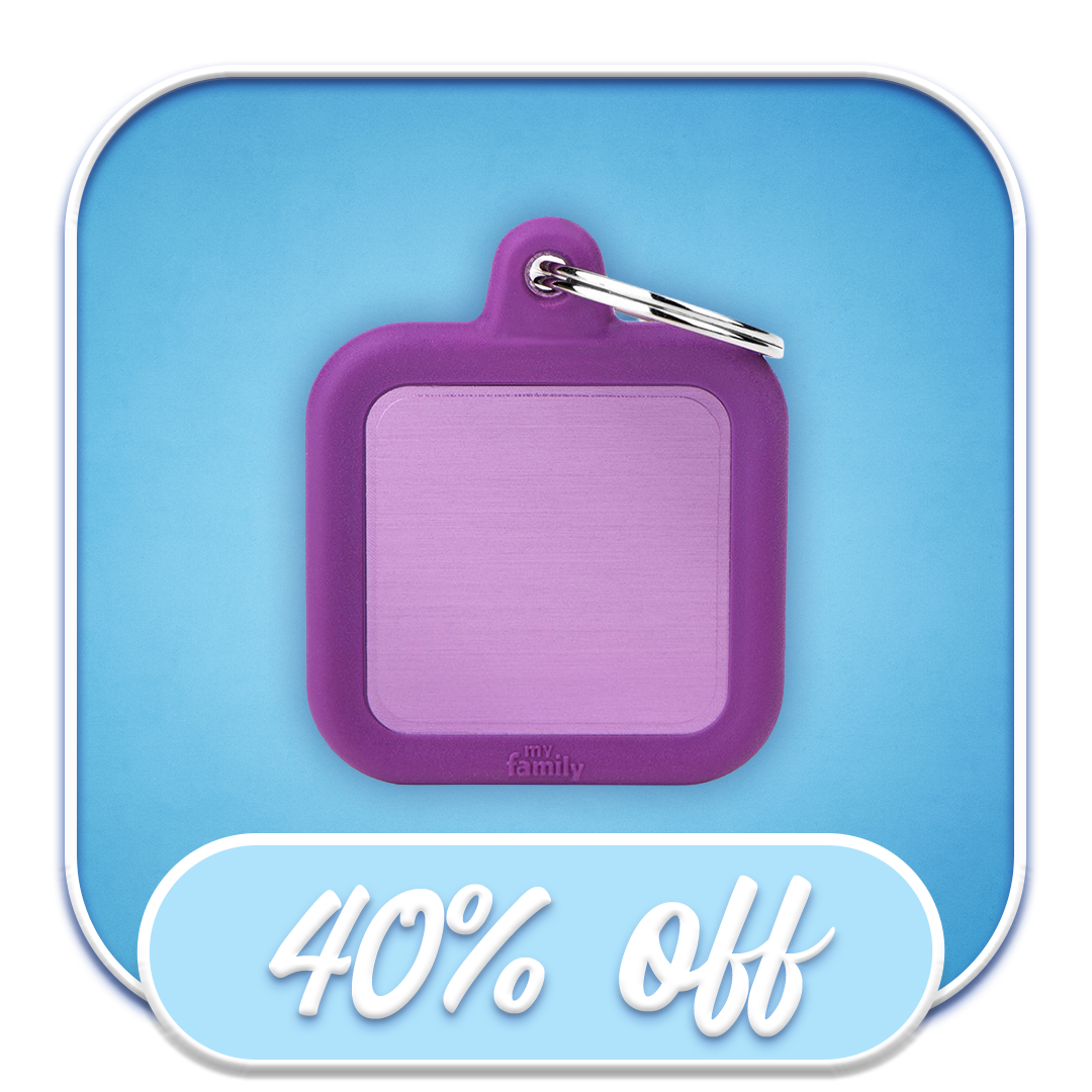 #46295 MyFamily - Hush Purple Square