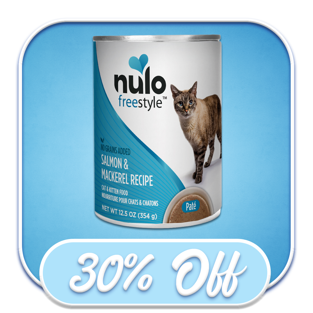 #37847 Nulo - Freestyle Grain-Free Salmon & Mackerel Recipe 12.5oz Wet Cat Diet