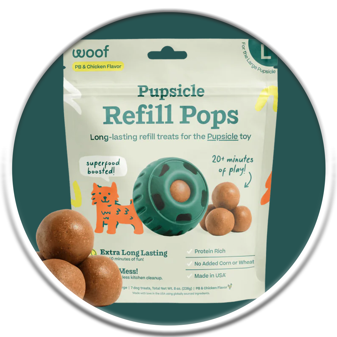 Popsicle Refill Pops - PB & Chicken (S-XL)