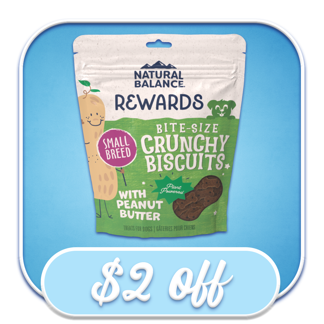 #47113 Rewards Crunchy Biscuits - Peanut Butter (14oz)