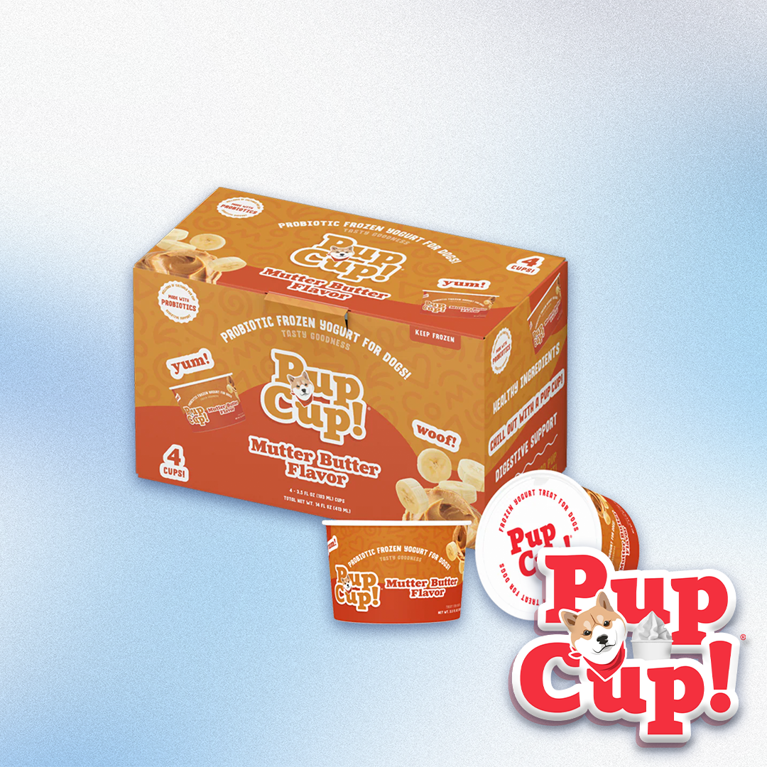 PupCup! - Frozen Mutter Butter Yogurt (4pk - 3.5oz)