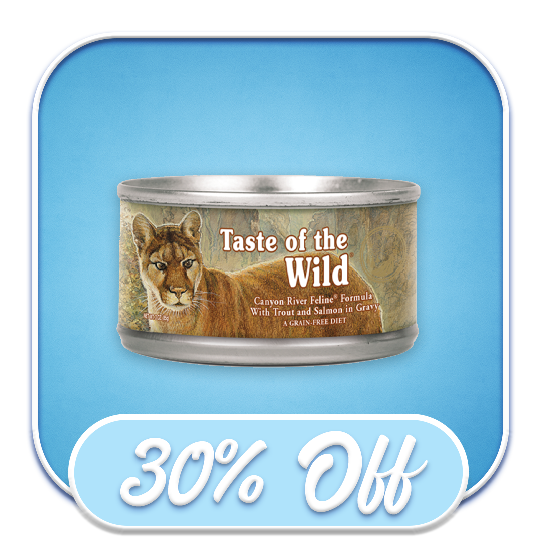 #24325 Taste of the Wild - Canyon River 3oz Canned Cat Diet