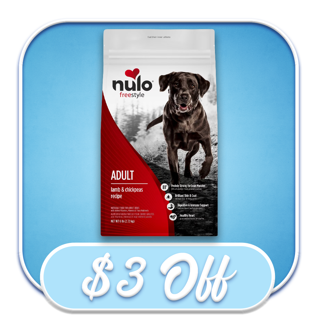 #37815 - Nulo FreeStyle Adult Lamb & Chickpeas Recipe 4.5lb Dry Dog Diet