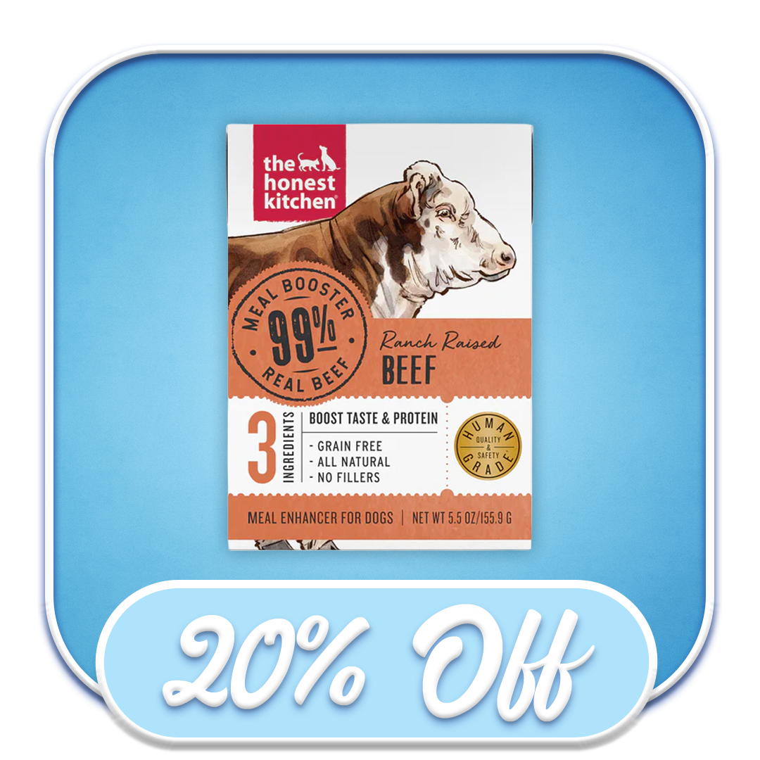 #42206 The Honest Kitchen - Ranch-Raised Beef Meal Booster