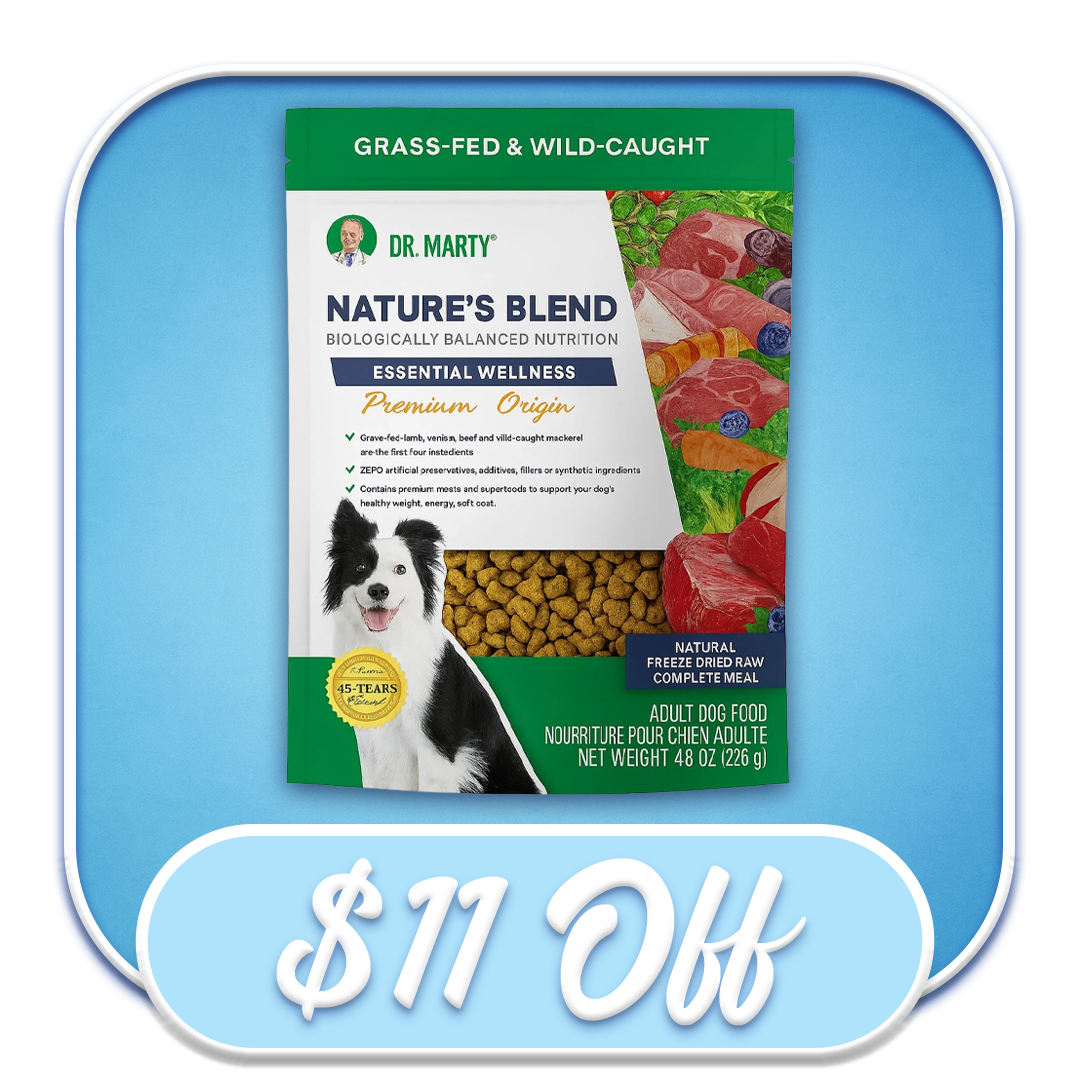 #45888 Dr.Marty - Essential Wellness 48oz Freeze-Dried Dog Diet