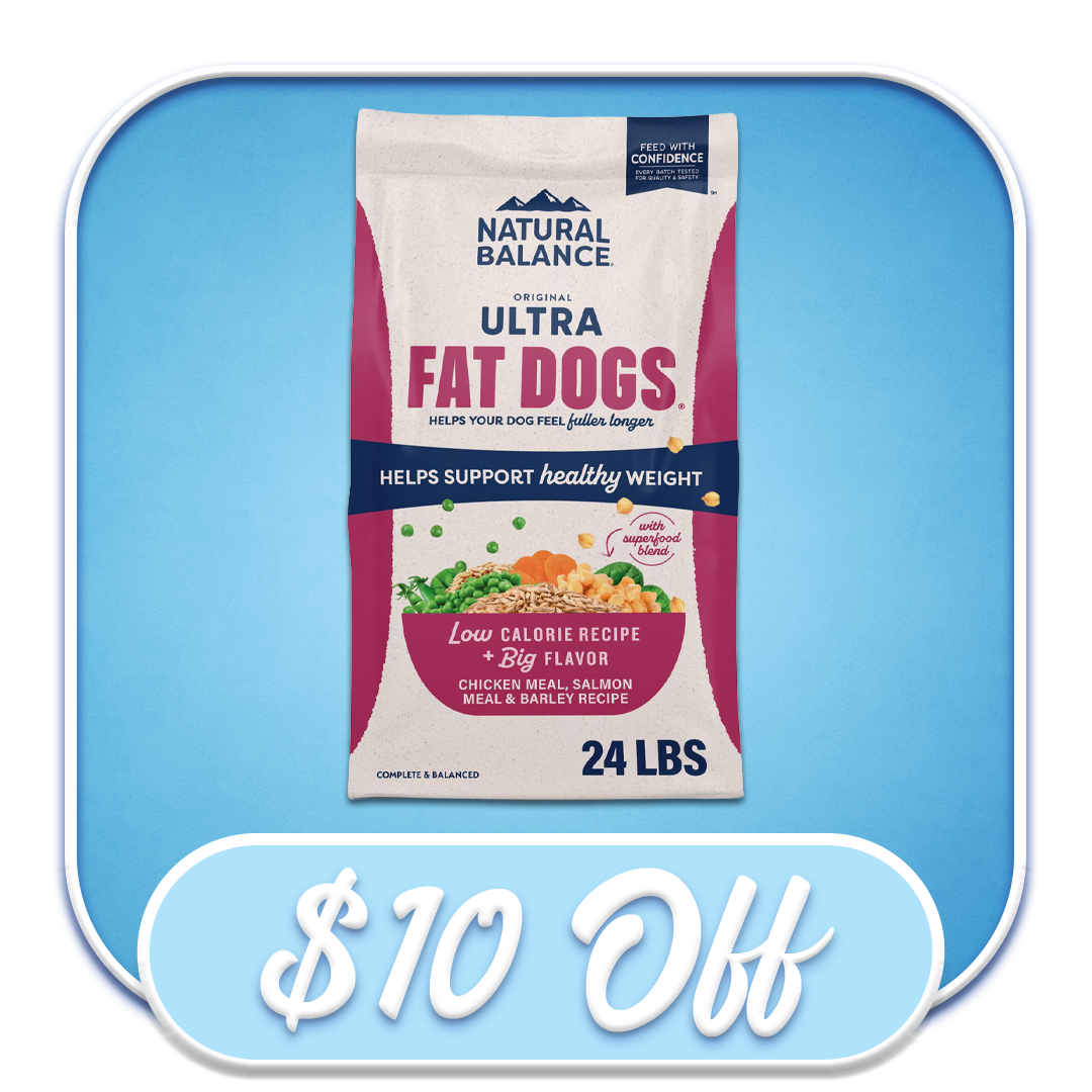 #31030 Natural Balance - Ultra Fat Dogs 24lb Dry Dog Diet