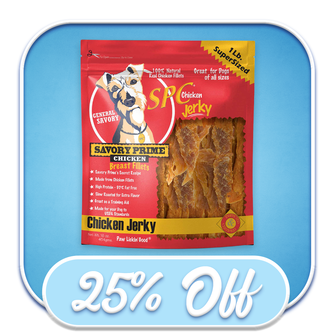 #47785 Savory Prime - Chicken Jerky 32oz