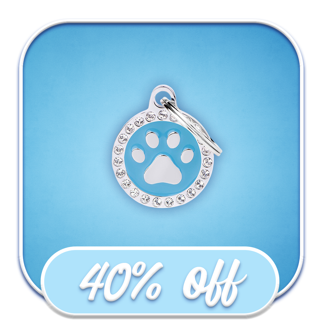 #46329 MyFamily - GLAM Small Paw Blue 