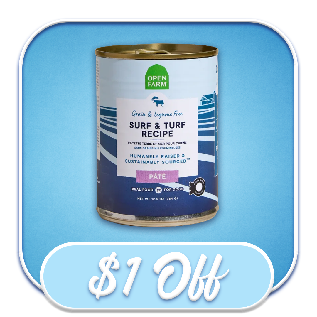 #51303 Open Farm - Surf & Turf Recipe Grain Free 12.5oz Wet Dog Diet