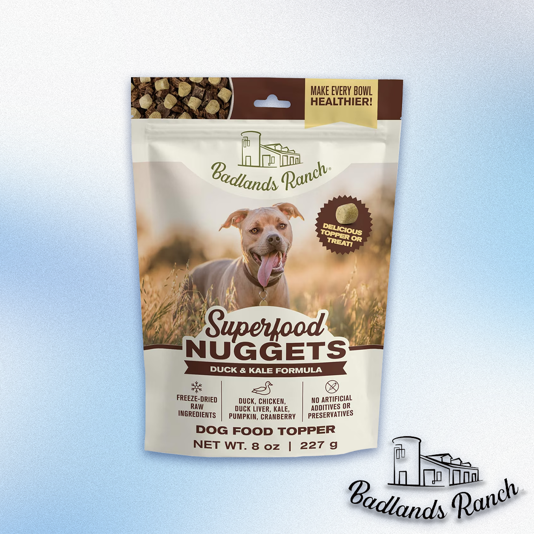 Badlands Ranch - Superfood Nuggets Duck & Kale Formula 8oz