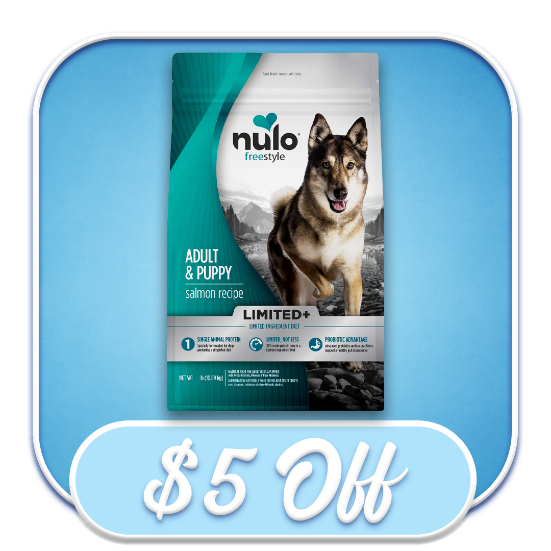 #38859 - Nulo FreeStyle Adult & Puppy Salmon Recipe 10lb Dry Dog Diet
