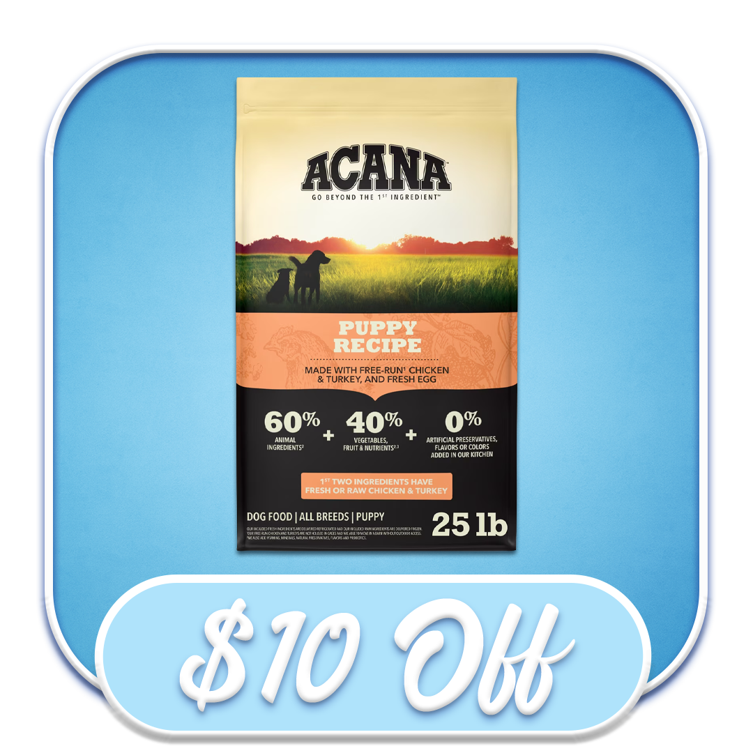 #36155 Acana - Puppy Recipe 25lb Dry Dog Diet