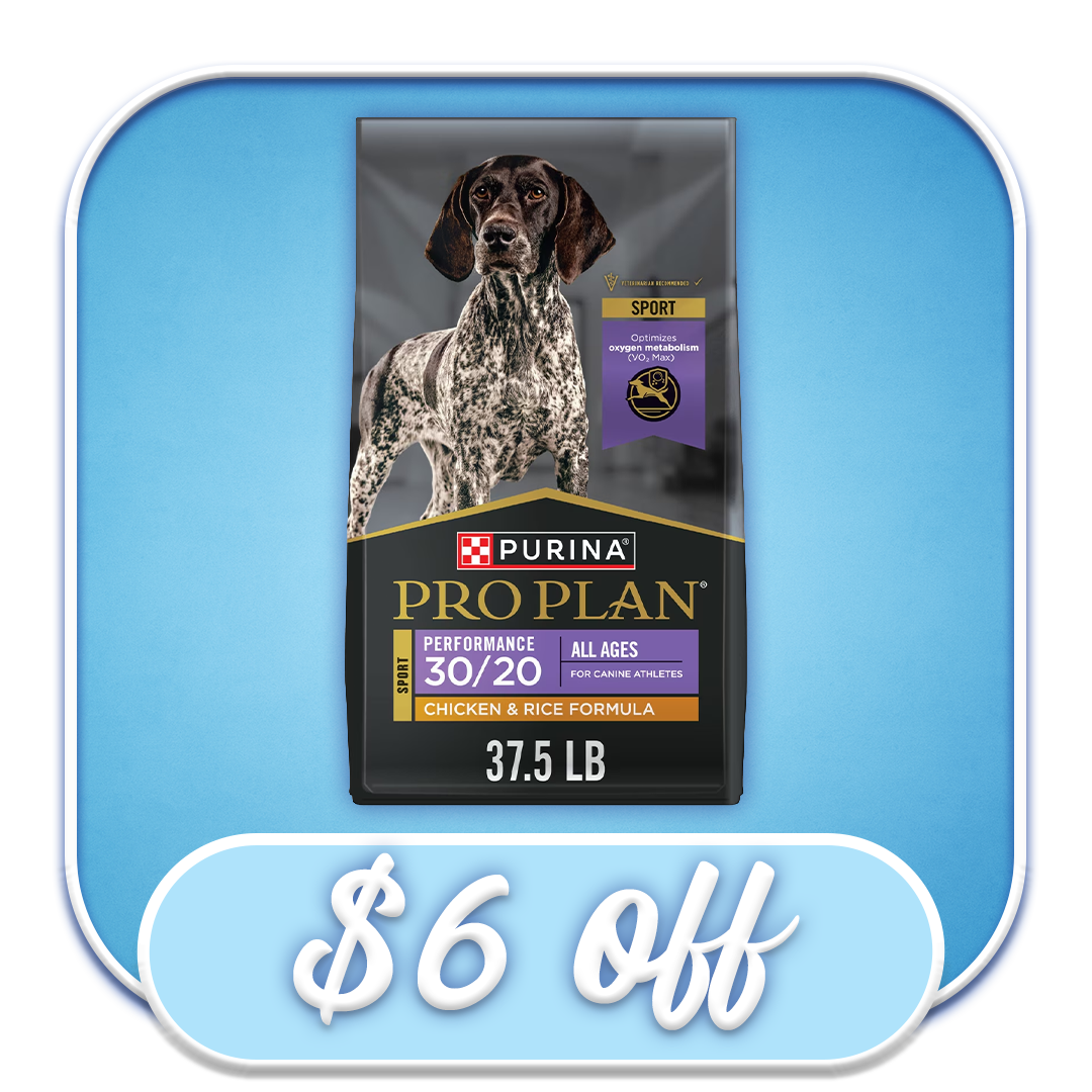 #42805 Purina Pro Plan - Sport Performance 30/20 Chicken & Rice Dry Dog Diet 37.5lb