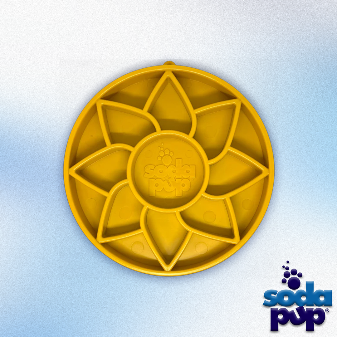 Soda Pup - Sunflower Slow Feeder