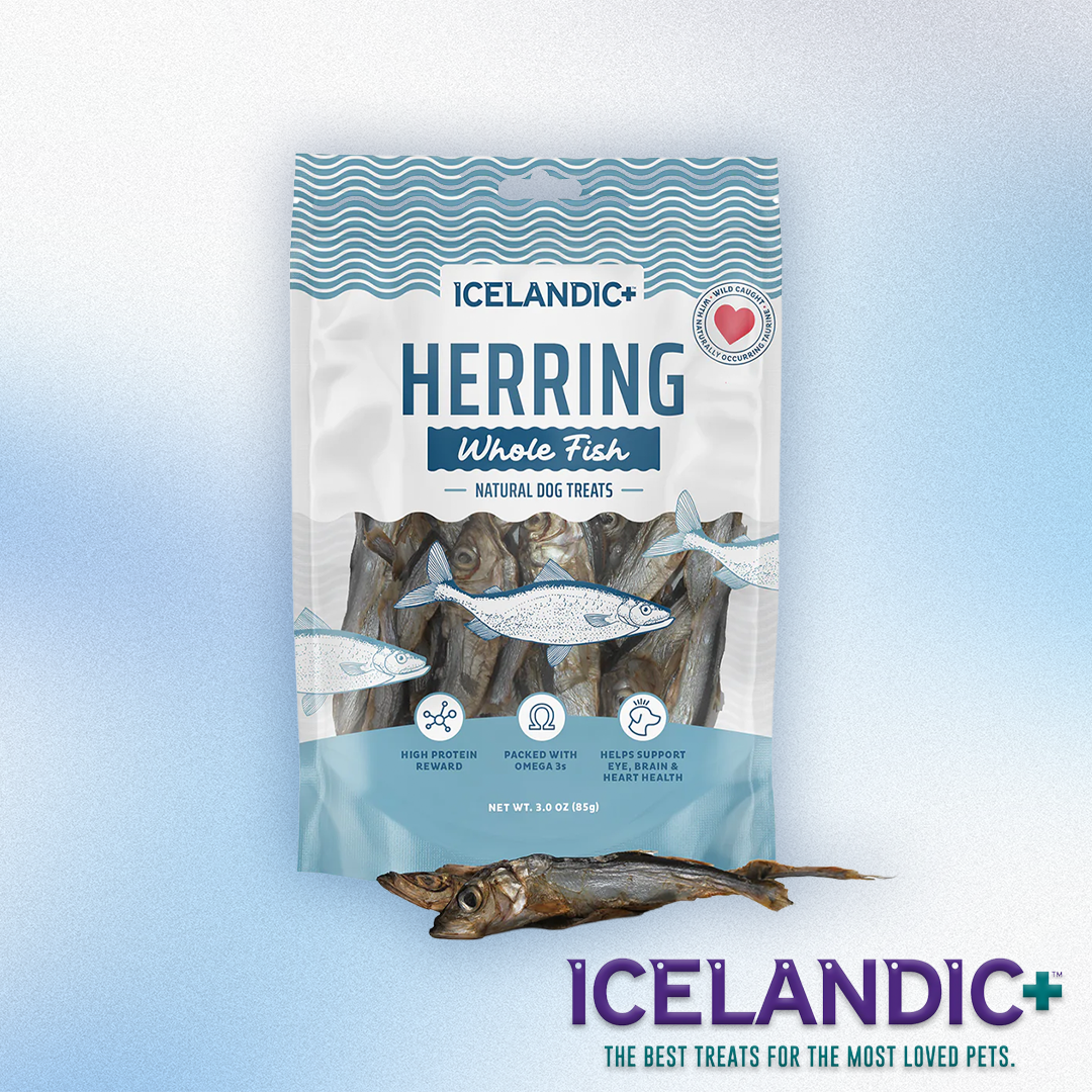 Icelandic+ - Whole Herring Dog Treats 3oz