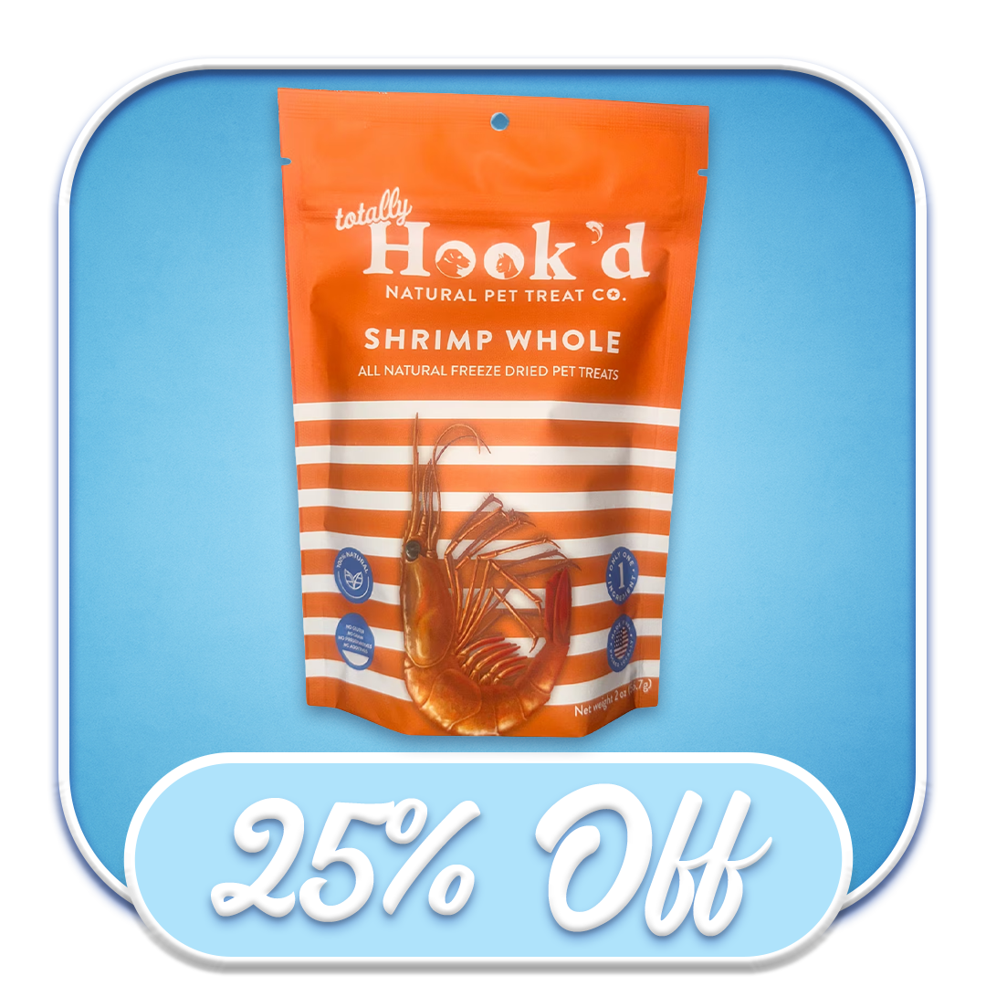 #51921 Totally Hook'd - Whole Freeze-Dried Shrimp 2oz