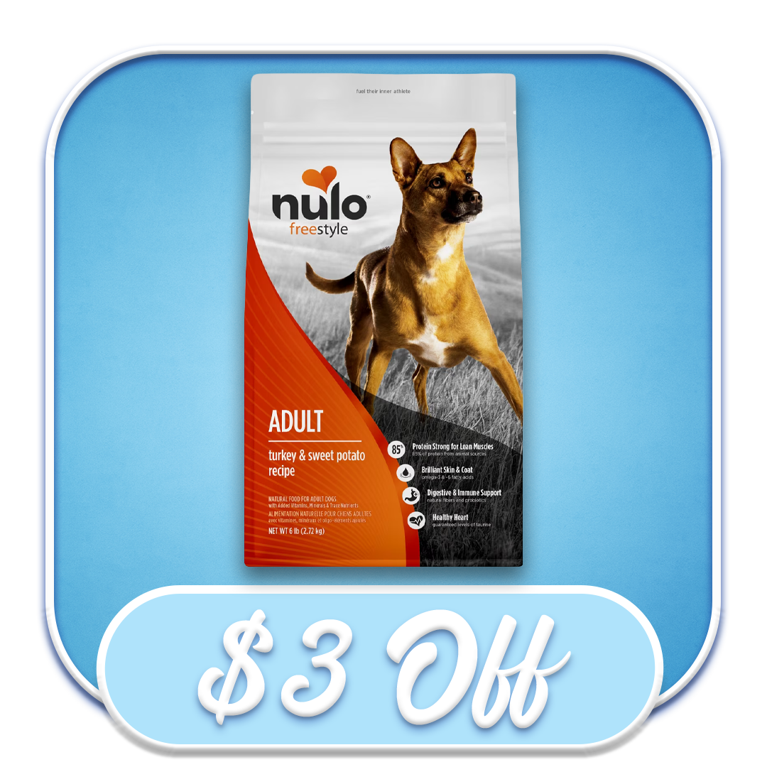 #37821 - Nulo FreeStyle Adult Turkey & Sweet Potato Recipe 4.5lb Dry Dog Diet
