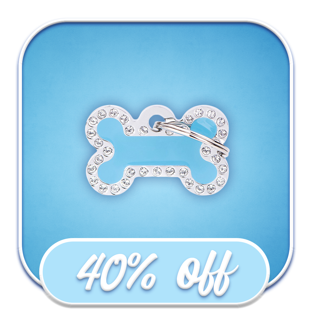 #46330 MyFamily - GLAM Small Blue Bone 
