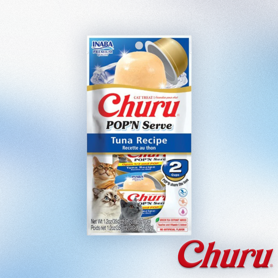 Inaba Churu - Pop'N Serve Tuna Recipe 2ct