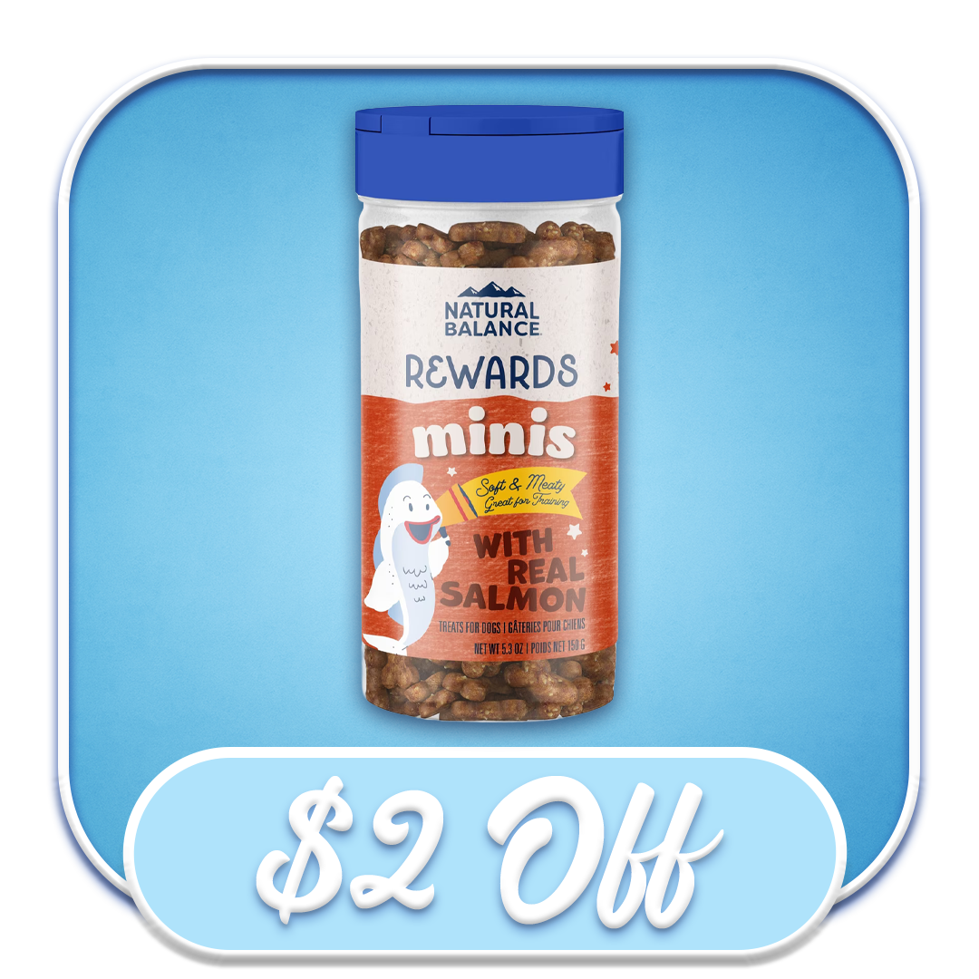 #39290 Natural Balance - Mini Rewards with Real Salmon 5.3oz