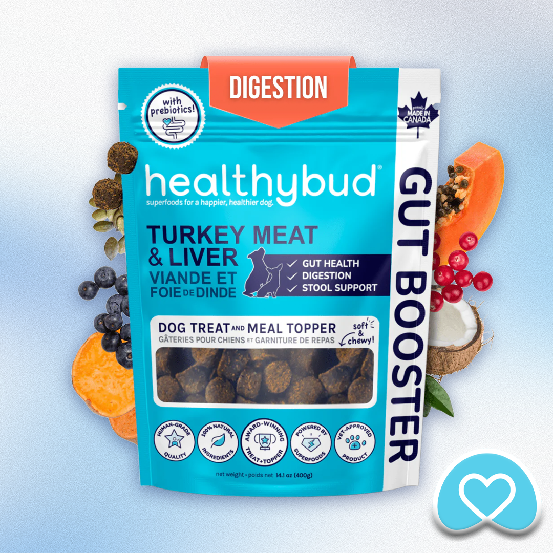 Healthy Bud - Turkey Meat & Liver Gut Booster (4.6oz & 14.1oz)
