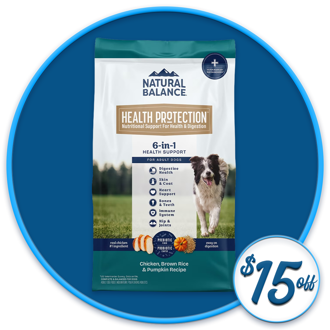 #52300 - Health Protection Chicken, Brown Rice & Pumpkin Dry Dog Food Diet 24lb 