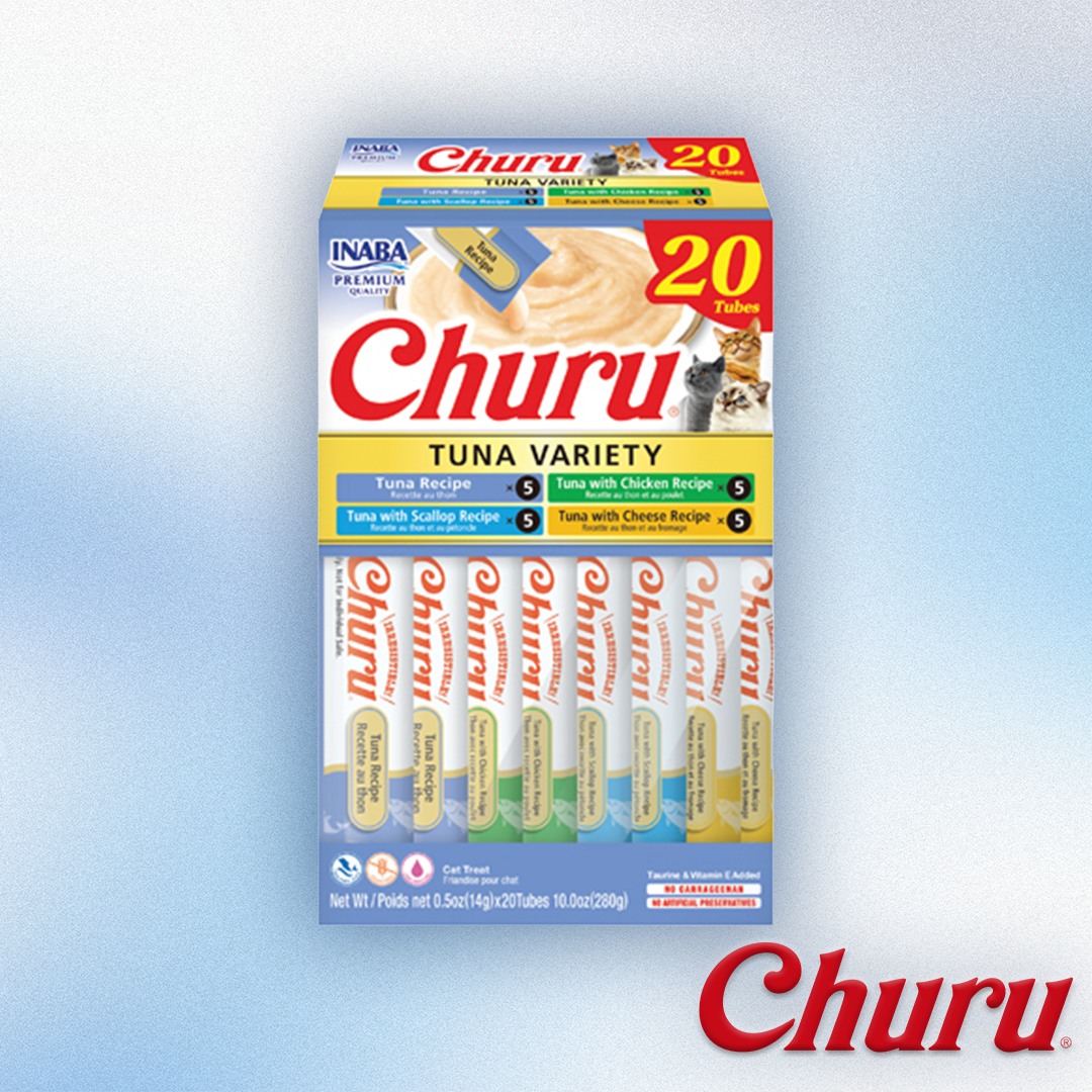 Inaba Churu - Lickable Tubes Tuna Variety 20 ct 