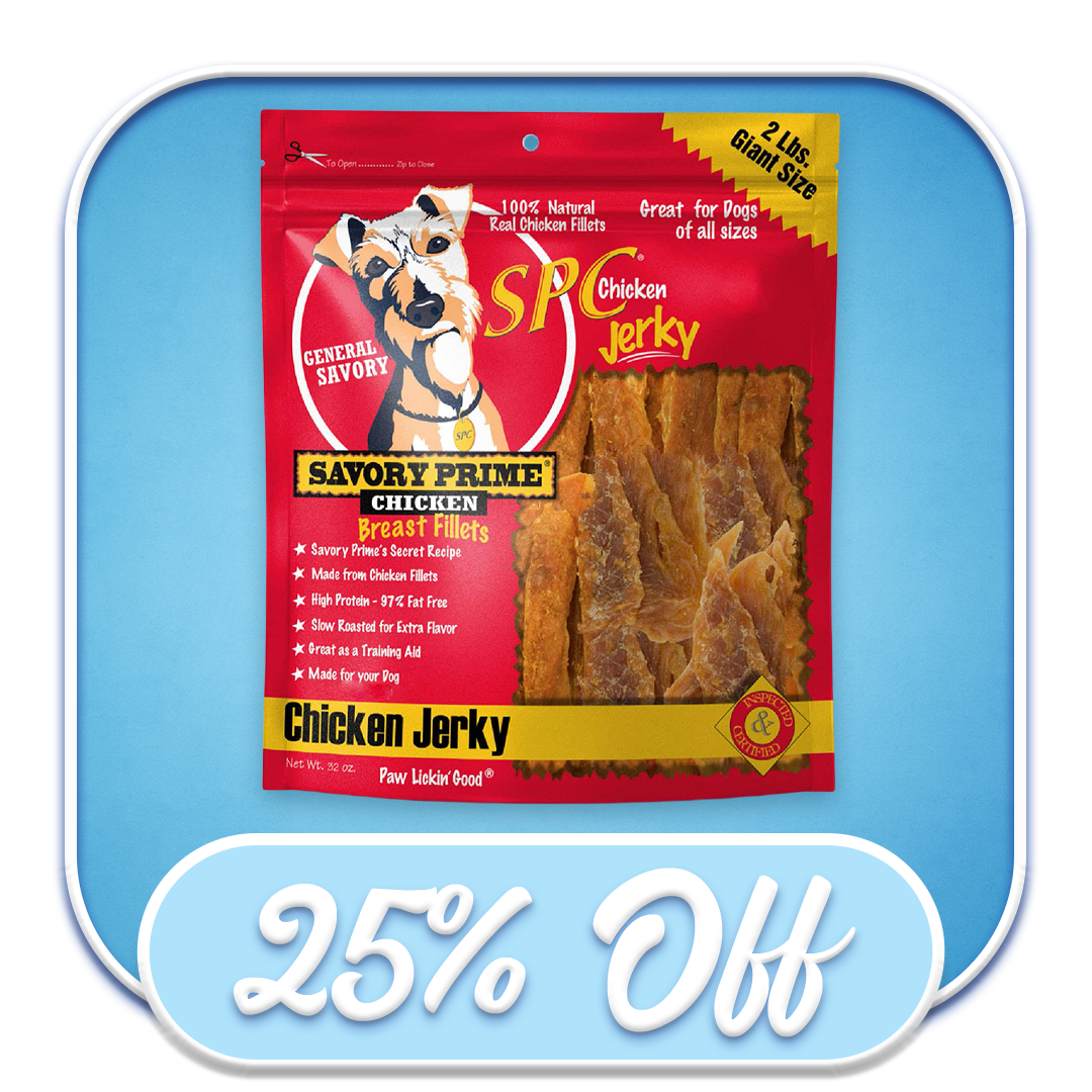 #47162 Savory Prime - Chicken Jerky 16oz