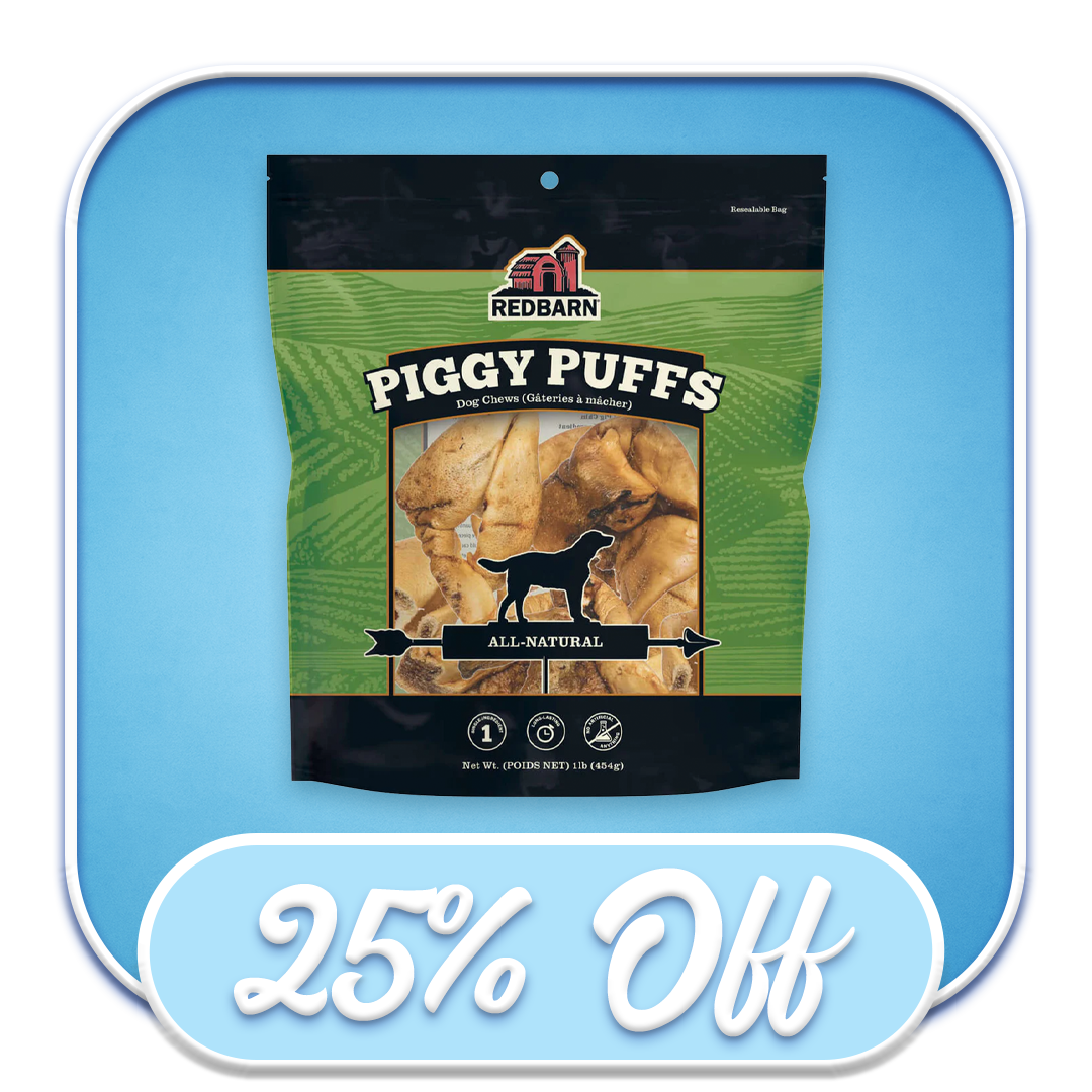 #43457 Redbarn - Piggy Puffs 1lb