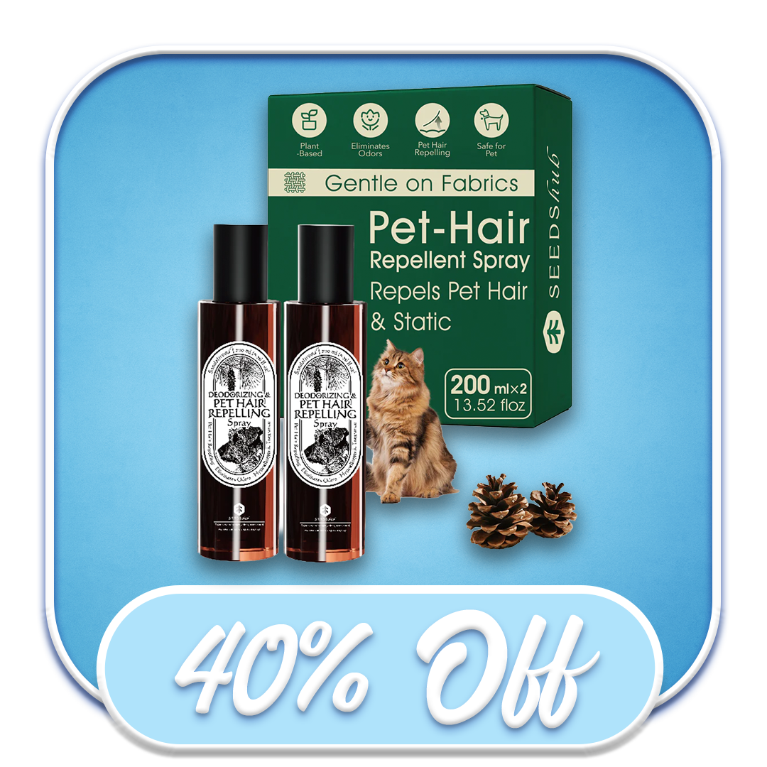 #52073 - Seedshub Pet Hair Repellant Spray 2pk