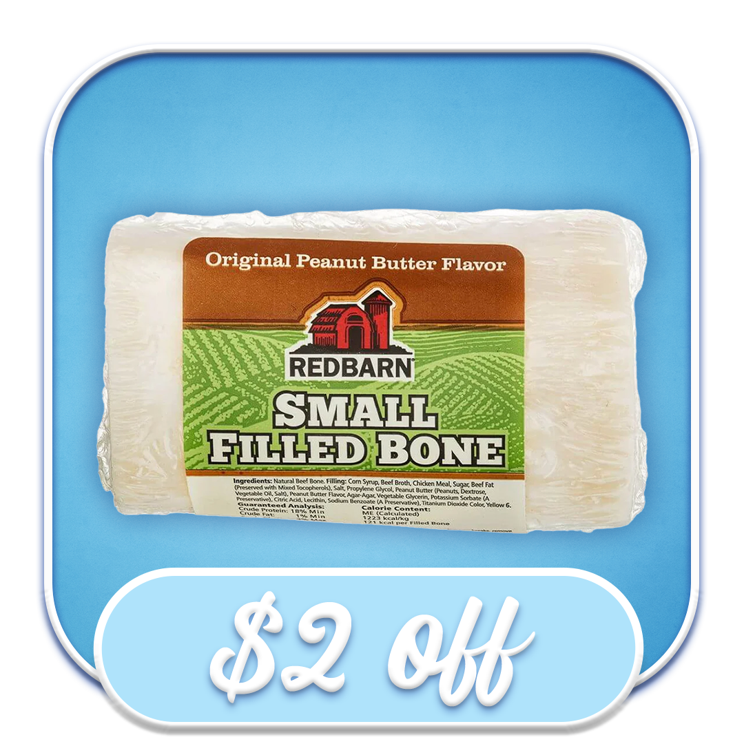 #45871 Redbarn - Small Peanut Butter Filled Bone