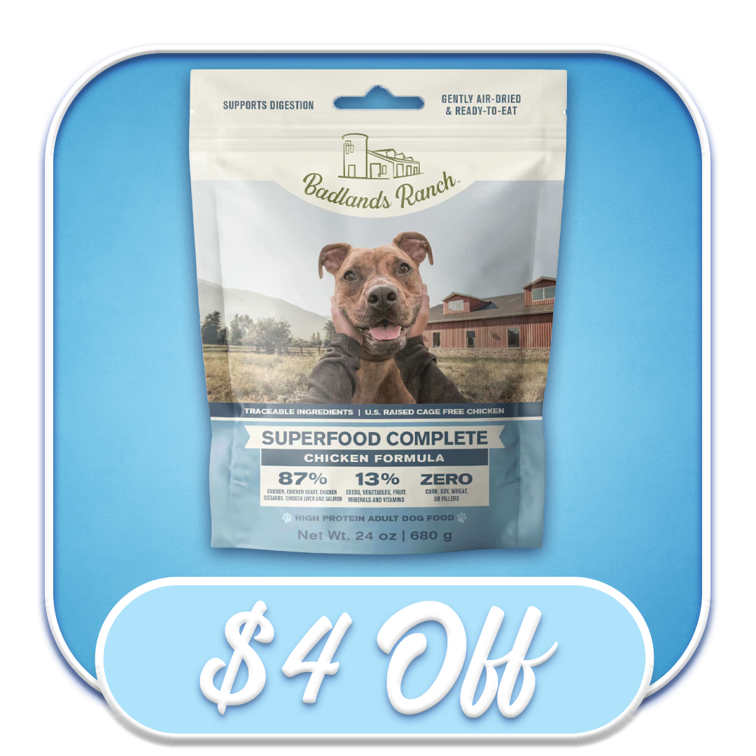 #49062 Badlands Ranch - Superfood Complete Chicken Formula 24oz