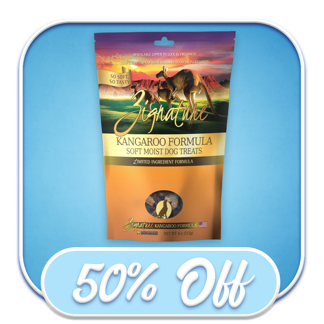 #46590 Zignature - Kangaroo Soft Moist Dog Treats