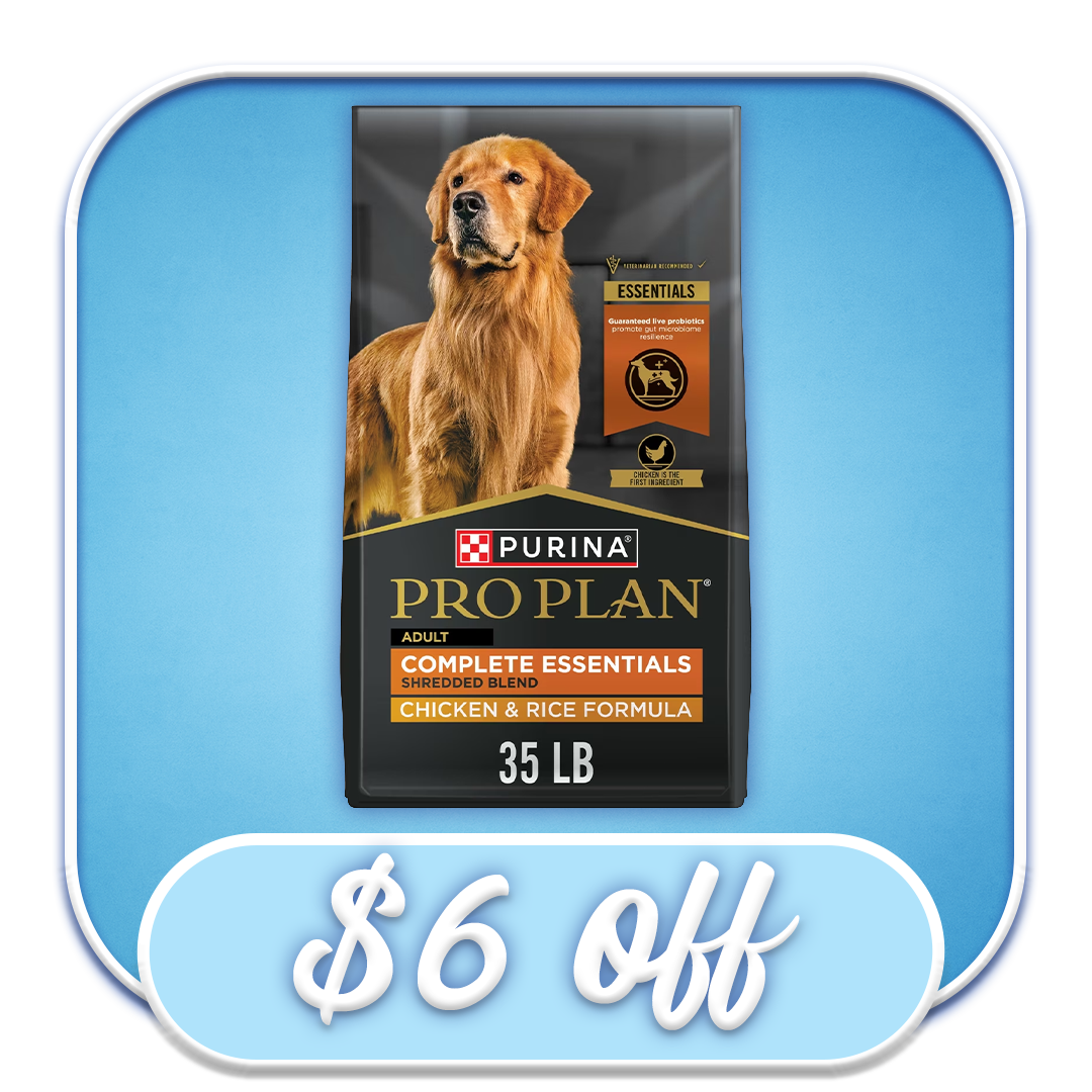 #42804 Purina Pro Plan - Shredded Chicken & Rice Dry Dog Diet 35lb