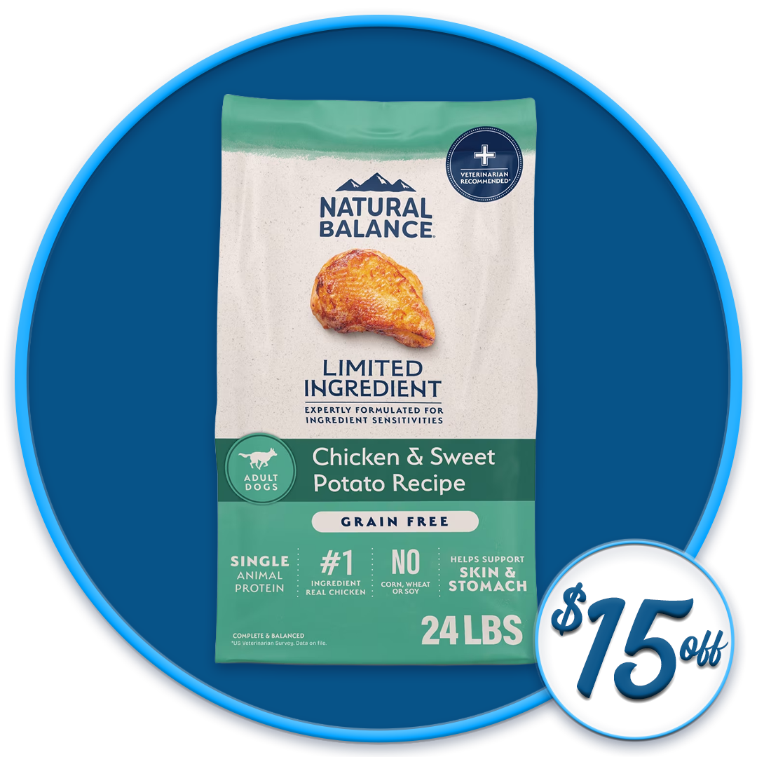 #25207 - Chicken & Sweet Potato Dry Dog Food Diet 24lb 