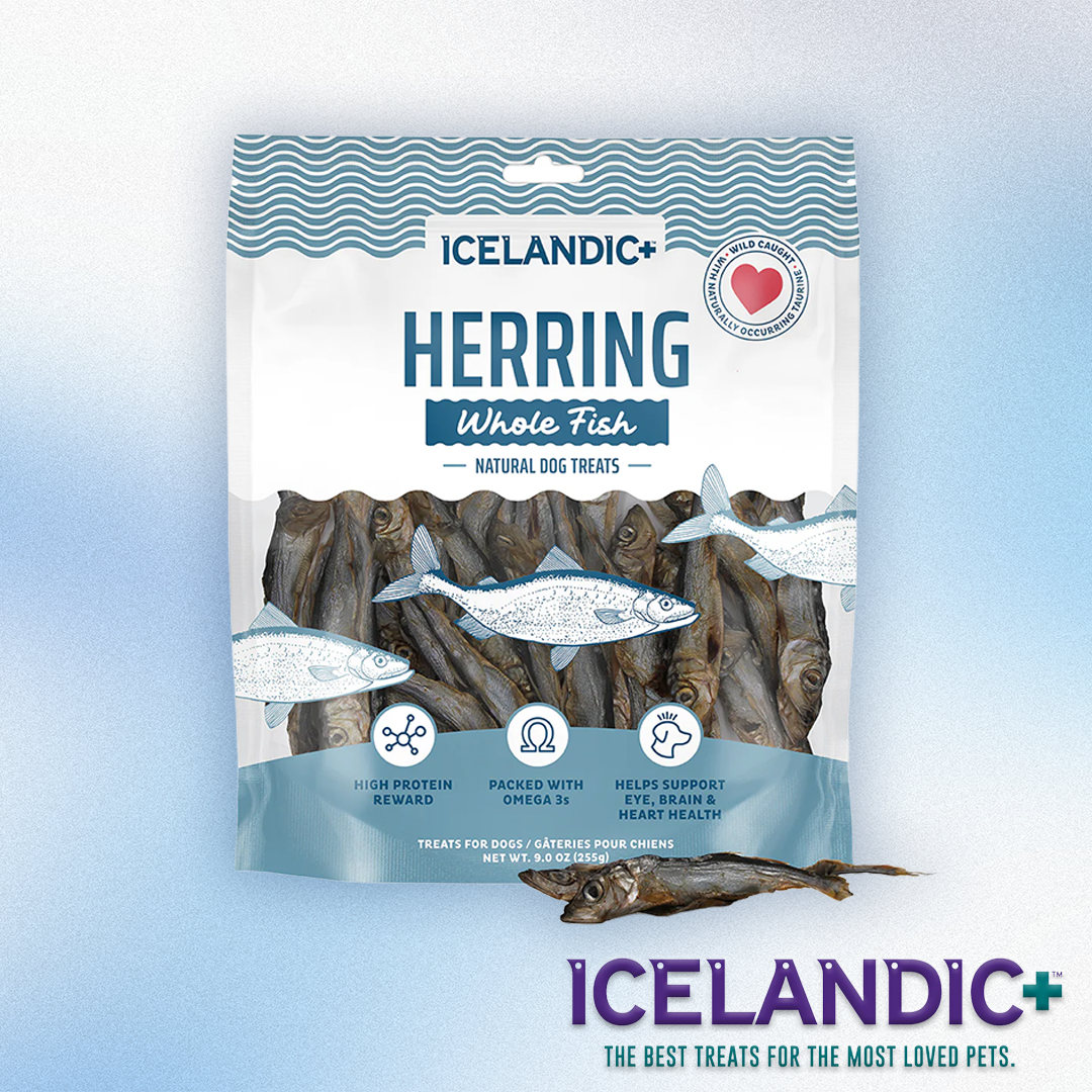 Icelandic+ - Whole Herring Dog Treats 9oz