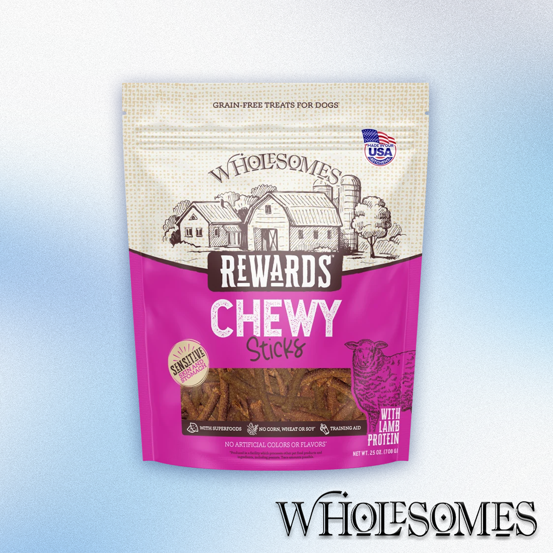 Wholesomes - Lamb Chewy Sticks (25oz)