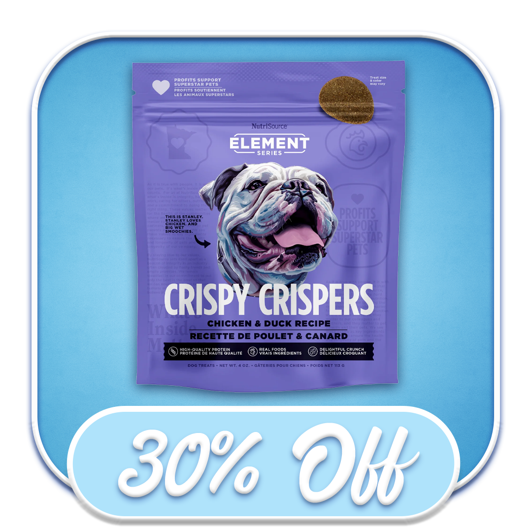 #49954 NutriSource - Crispy Crispers Chicken & Duck 4oz Treat