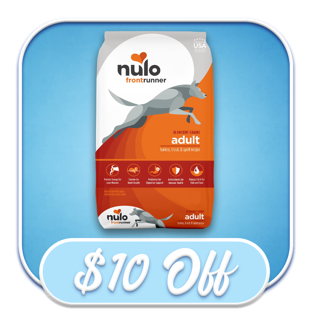 #42233 - Nulo Frontrunner Ancient Grains Adult  Turkey, Trout 7 Spelt 23lb Dry Dog Diet