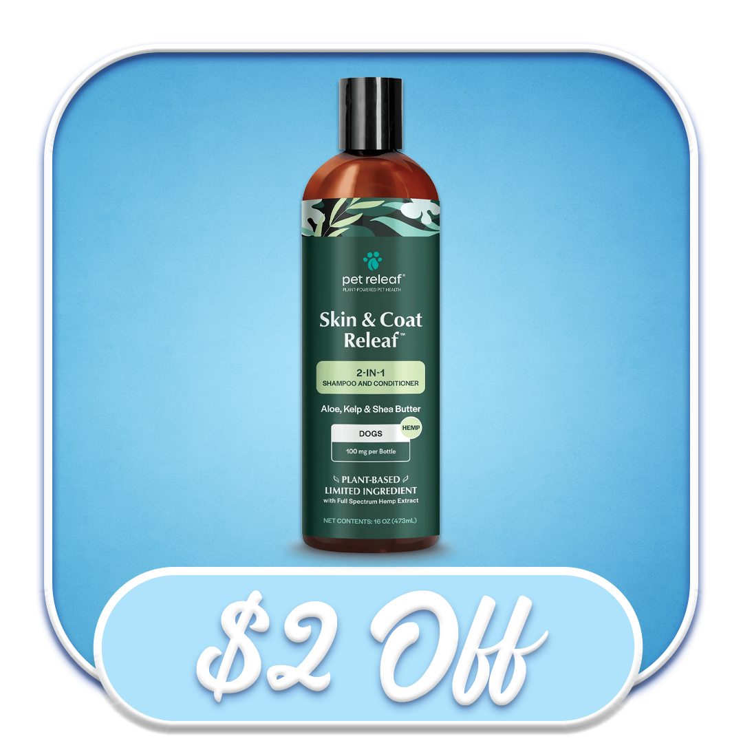 #49665 Pet Releaf - 2-in-1 Shampoo 16oz 