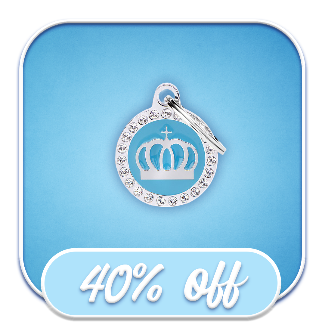 #46327 MyFamily - GLAM Small Crown Blue 