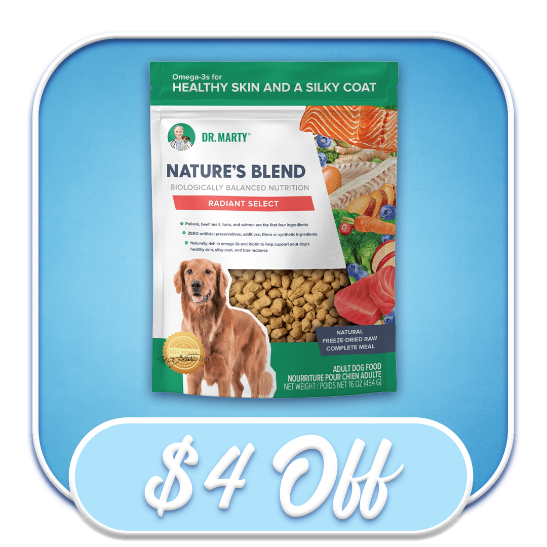 #49168 Dr.Marty - Freeze-Dried Radiant Select 16oz Dog Diet