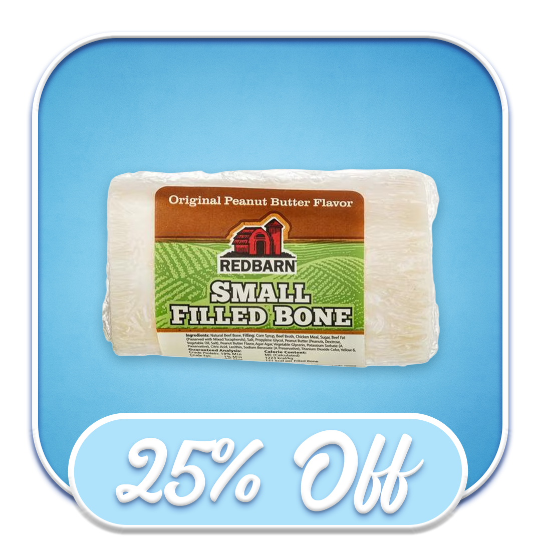 #45871 Redbarn - Original Peanut Butter Small Filled Bone