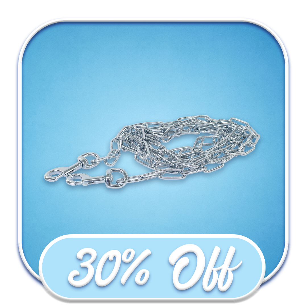 #48857 Titan - Welded Chain Tie-Out 4.5mm x 10' 