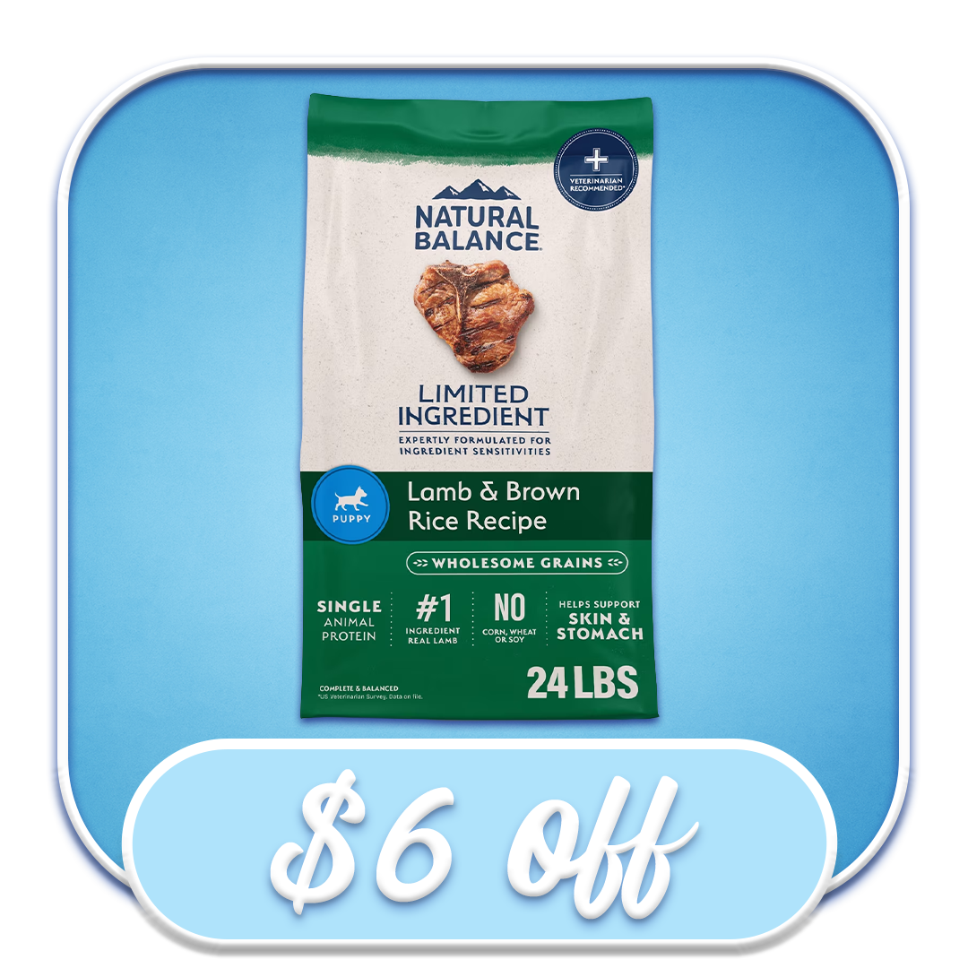 #36505 Limited Ingredient Beef & Brown Rice Recipe for Puppies (24lb)