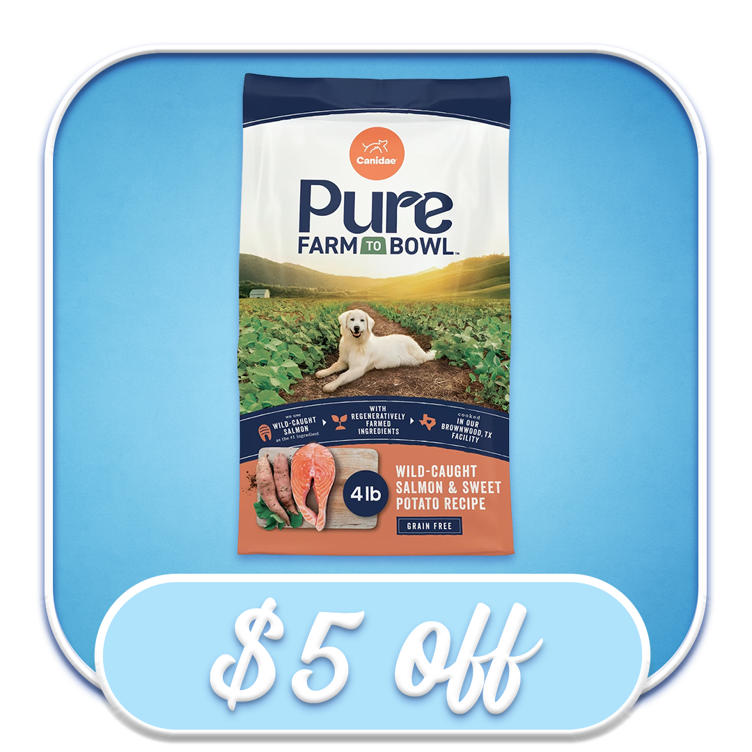 #41011 Pure Farm to Bowl - Wild-Caught Salmon & Sweet Potato Grain-Free Recipe (4lb)