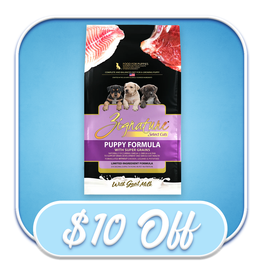 #52199 Zignature - Select Cuts Puppy Dry Dog Diet 25lb