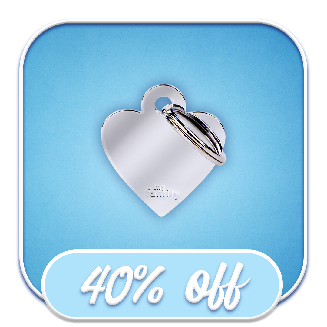#38559 MyFamily - Small Chrome Heart